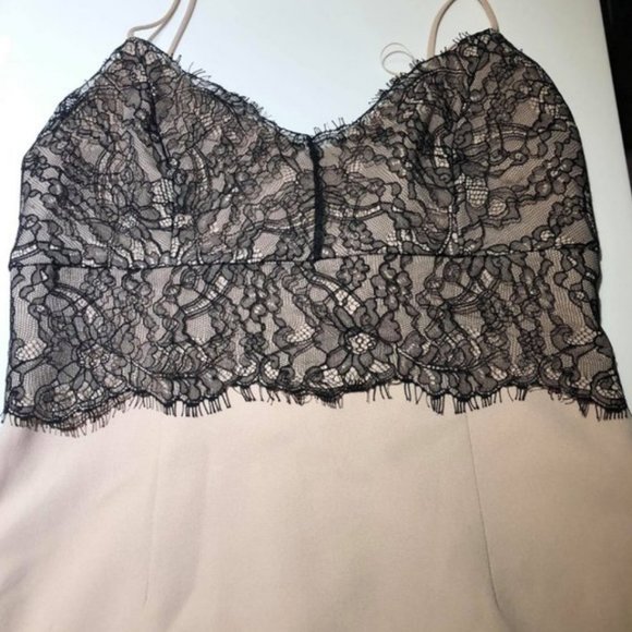 Nicholas The Label Nude and Black Lace Dress - Picture 6 of 6